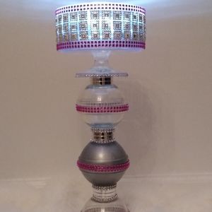 LED end table lamp